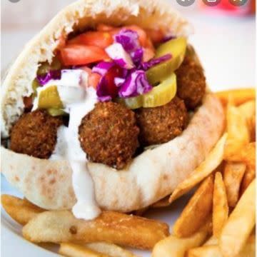 Falafel in a Pita