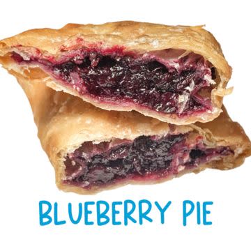 Blueberry fried pie
