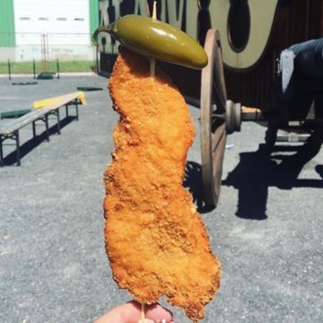 Chicken on a Stick 