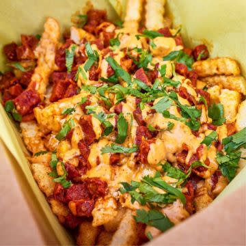 Bacon Chorizo Fries 