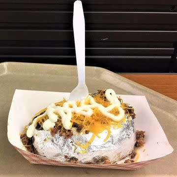 Baked Potato w/Meat