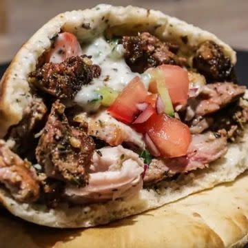 Gyros sandwich Basket 