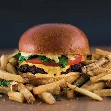 Burger and Fries