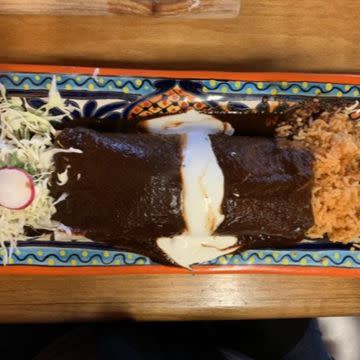 Mole Burrito