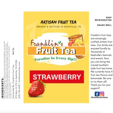 Strawberry Fruit Tea Medium
