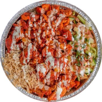 Chicken over rice