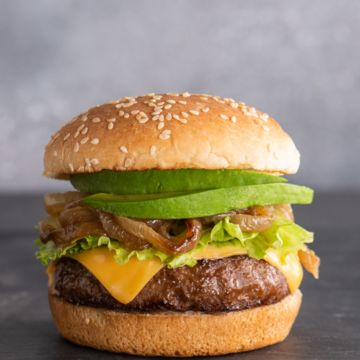 Avacado Cheese burger
