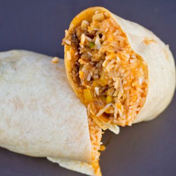 Korean BBQ Steak Wrap