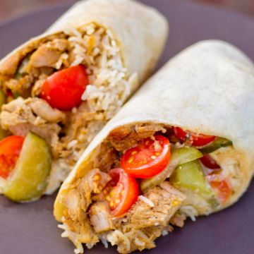 Chicken Shawarma Wrap