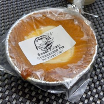 Sweet Potato Cheesecake Pie 