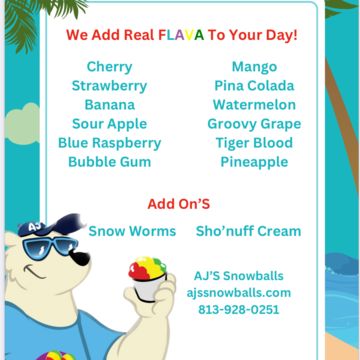 AJ’s Snowballs 
