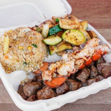 Filet Mignon & Lobster Tail Plate 