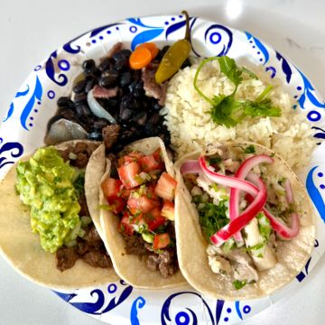 Carne asada tacos