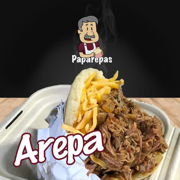Beef Arepa