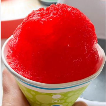 Cherry Italian Shaved ice