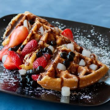 Chocolate Chips Waffles