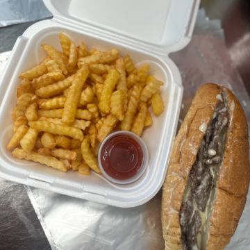 Cheesesteak + Fries