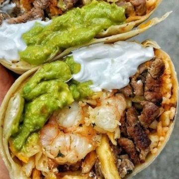 Steak & Shrimp Burrito