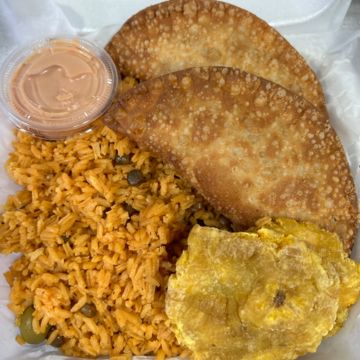 #1)  2 Empanada Meal