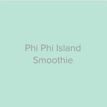 Phi Phi Island Smoothie