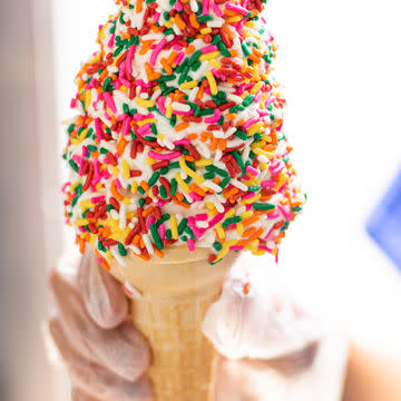 Soft-Serve Ice Cream w/ Sprinkles