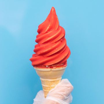Soft-Serve Ice Cream Cone-Dipped