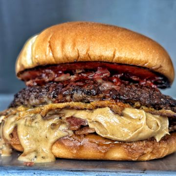 PB&J burger
