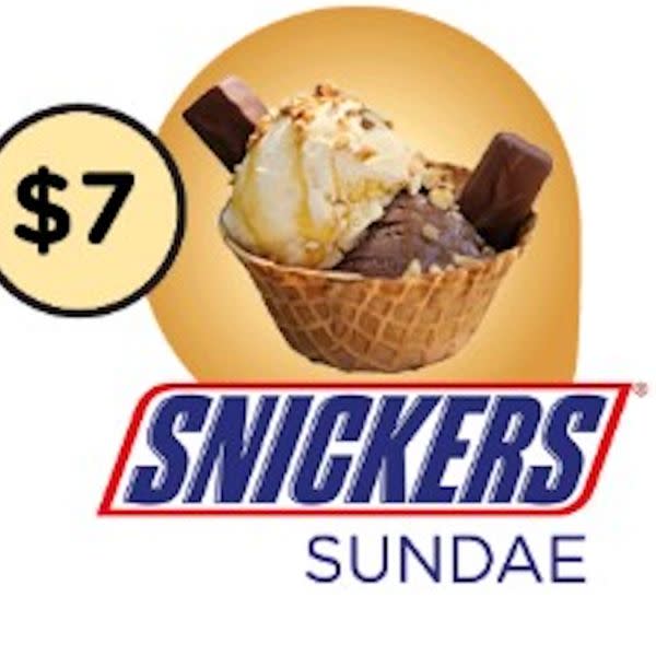 Snickers Sundae