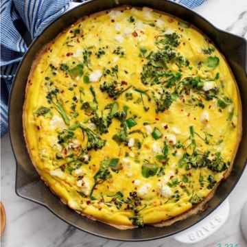 Spinach & Feta Frittata