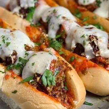 Italian Meatball Sub Sandwich