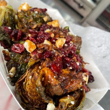 Loaded Brussel sprouts