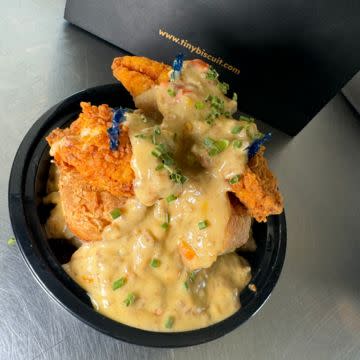 Chicken Biscuits & Gravy