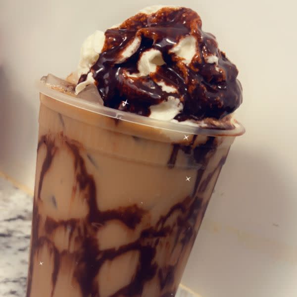 Mocha ice coffee