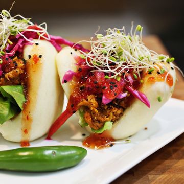 Vegan BBQ Bao