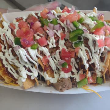 Loaded Steak Nachos
