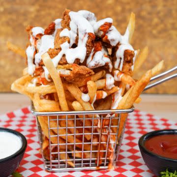 Buffalo chicken fries