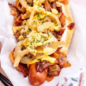 Bacon Cheddar Dog