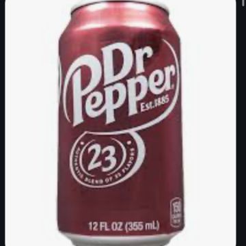 Canned Dr. Pepper