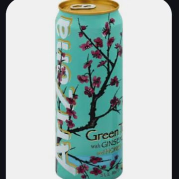 Canned Arizona Green Tea Tall boy with Ginseng and Honey
