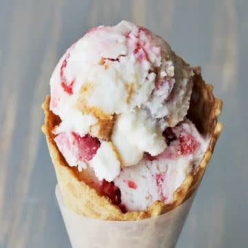Single frozen scoop