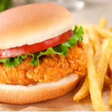 Spicy chicken sandwich