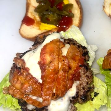 Daddy style burger