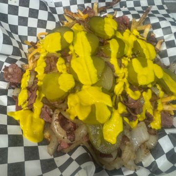 Pastrami fries