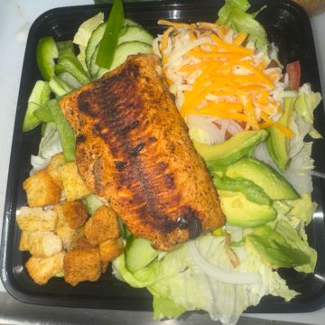 Salmon salad