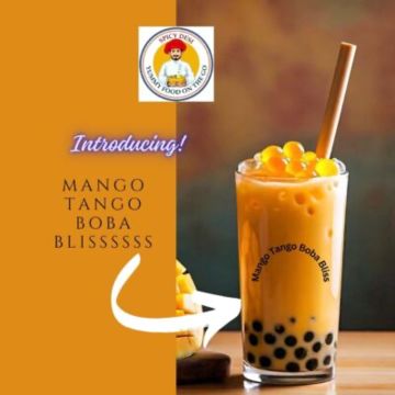 Boba Mango Lassi