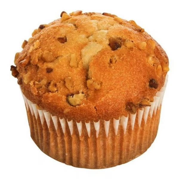 Banana nut muffin