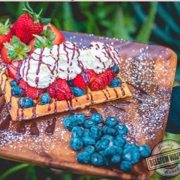 Fantastic Fruit Waffle
