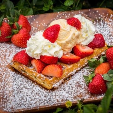 Strawberry Love Waffle