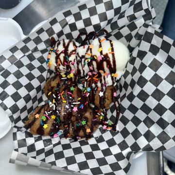 Fried oreos