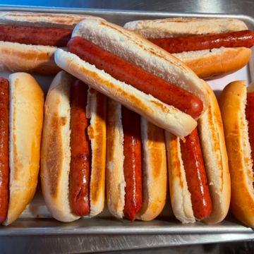 Grilled All Beef Hotdog